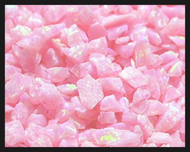 (対象画像) グラインドオパール 　ピンク　 約１ｇ